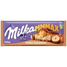 Milka шоколад Toffee Ganznuss 300 г
