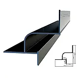 Профіль тіньового шва з лед підсвіткою ПТШЛ-14 без покриття (2500мм), фото 2
