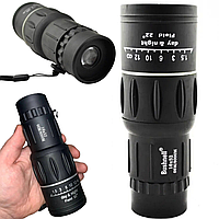 Монокуляр для наблюдения Bushnell 16x52 подзорная труба с чехлом монокль для охоты и рыбалки