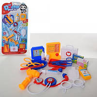 Детский игровой набор доктора HD-8803 стетоскоп, шприц, очки, ножницы, инструменты