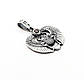 Кулон Скаробей зі срібла 925 проби, магазин Myuvelir, фото 2