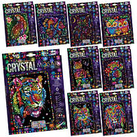 Набор для творчества хрустальная мозаика Crystal mosaic Danko toys CRM-01