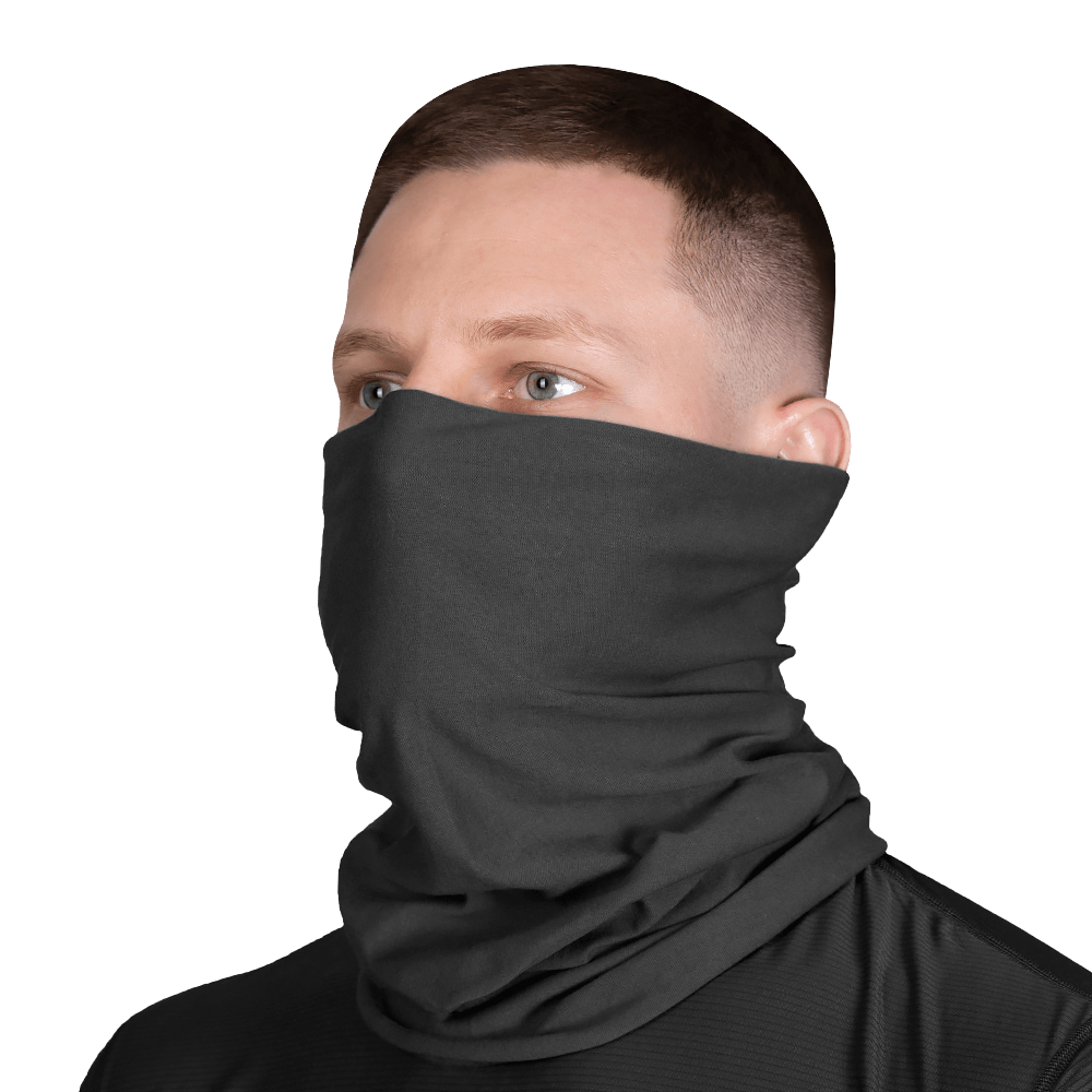 Шарф - труба (бафф) літній Camo-Tec ECO 100% Black