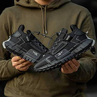 Мужские кроссовки Reebok Zig Kinetica Edge Fit All Black , Рибок Кинетика черные кроссовки водоотталкивающие