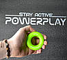Еспандер кистьовий силіконовий PowerPlay PP-4324 Hand Grip Ring Medium 20 кг. Зелений, фото 8