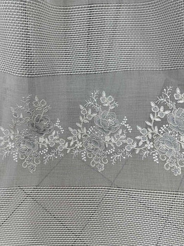 Тюль лен с вышивкой (ID#2088544047), цена: 650 ₴, купить на Prom.ua
