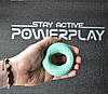 Еспандер кистьовий силіконовий PowerPlay PP-4330 Hand Grip Loops Medium 22.5-27 кг. М'ятний, фото 3