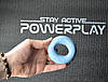 Еспандер кистьовий силіконовий PowerPlay PP-4330 Hand Grip Loops Light 13.5-18 кг. Блакитний, фото 5