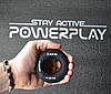 Еспандер кистьовий силіконовий PowerPlay PP-4330 Hand Grip Loops Hard 31.5-36 кг. Чорний, фото 6