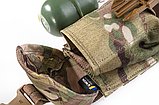 Підсумок гранатний U-WIN закритий посилений на фастексі Multicam, фото 5