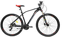 Велосипед найнер Crosser SHADOW 29" (рама 19, 21S) Hidraulic Shimano Tourney Серый