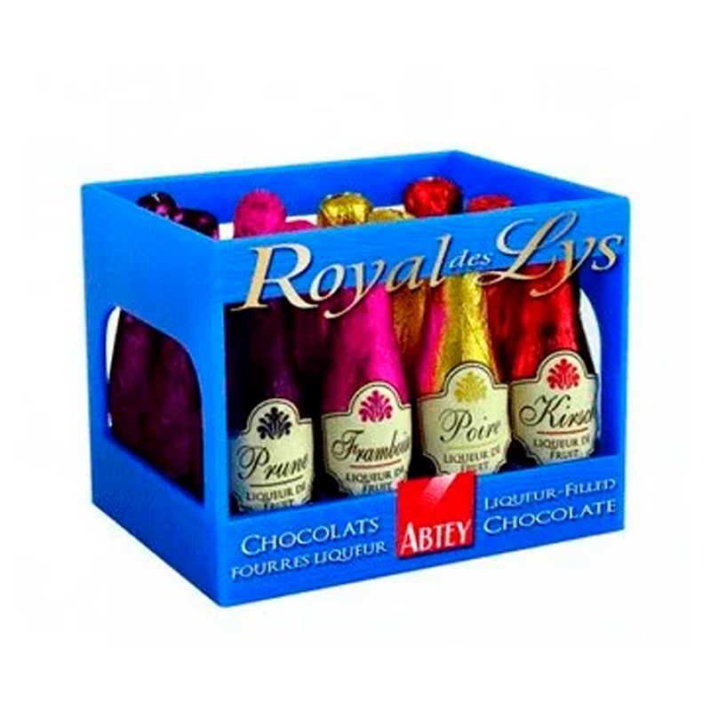 Шоколадні цукерки з алкоголем Abtey Royal des Lys 108 гр. Франція