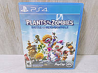 Диск с игрой Plants vs Zombies: Battle for Neighborville для PS4 / Русская версия