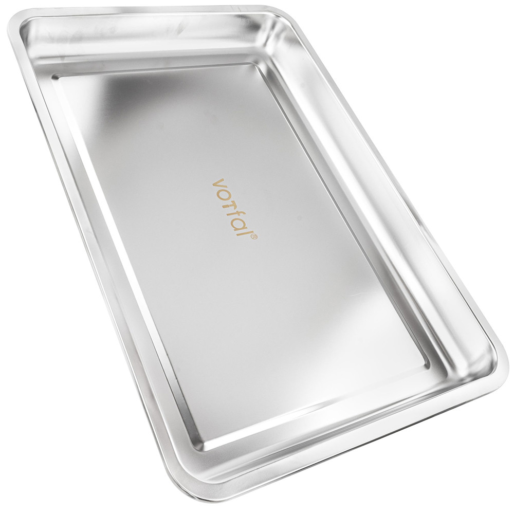 Піддон із нержавіючої сталі 600х400х50 мм Vorfal V07130, фото 1