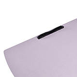 Приліжковий столик для ноутбука на колесиках, пересувний стіл з регулюванням висоти та куту нахилу, фото 5