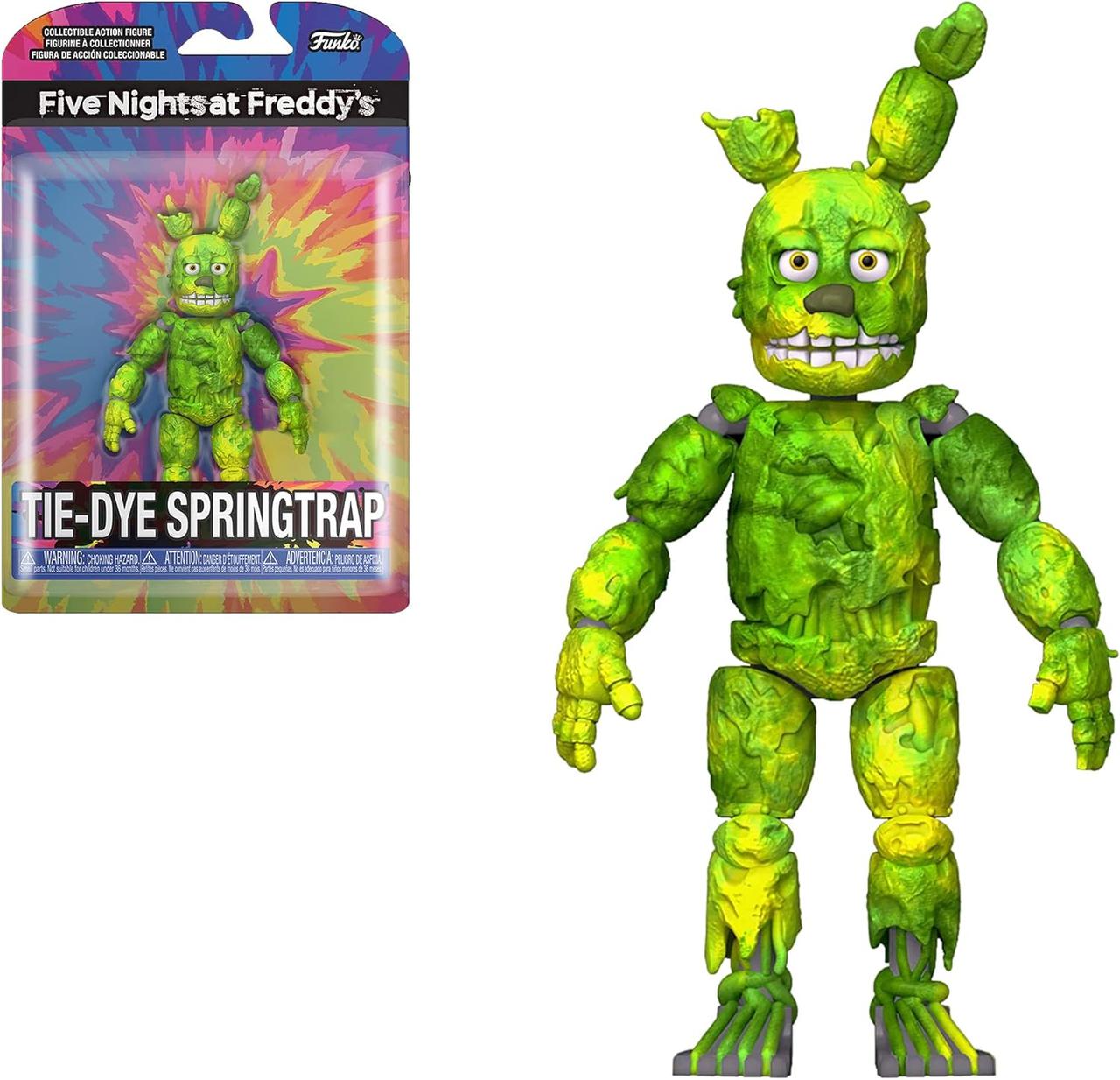 Оригінал  Фігурка Фанко 5 ночей з Фредді Funko Action Figure: Five Nights At Freddy's (FNAF) TieDye — Springtrap 64241