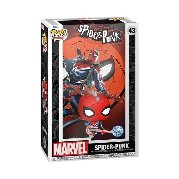 FUNKO POP COVER MARVEL SPIDER PUNK