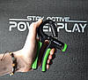 Еспандер кистьовий PowerPlay PP-4323 з регульованим навантаженням 10-40 кг. Strength Grip Чорно-зелений, фото 7