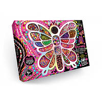 Бисер Charming butterfly Будь яркой и модной! Придумай свой имидж на каждый день Набор креативного творчества
