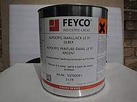 Краска серебристый металлик Feyco LE 91 мелкое зерно