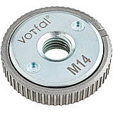 Самозатискна гайка для кутової шліфувальної машини М14 (диск 230 мм) Vorfal V07136, фото 2