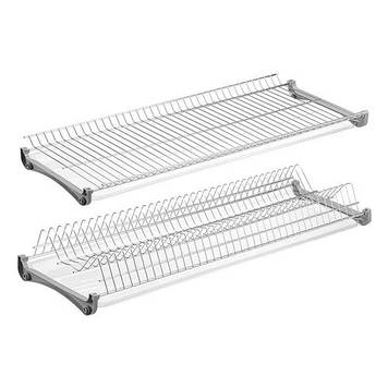 Сушка у шафу 90 см для посуду хромована