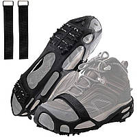 Ледоступы для обуви 24 шипа со съемным ремешком XL, ледоходы размер XL