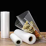 Вакуумні Пакети для їжі 25 CM Vacuum Bag, Харчові Пакети, Пакети для Вакууматора в Рулоні, фото 5
