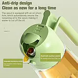 Розпилювач Диспенсер для рослинної олії та оцту, Кухонний Пульверизатор, фото 4