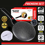 Професійна Млинниця Електрична Fully Automatic Pancake Pan, Занурювальна Електросковородка для Млинців, фото 2