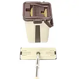 Швабра Ледарка з Великим Відром 10л з Віджимом для Миття Підлог Scratch Cleaning Mop, фото 8