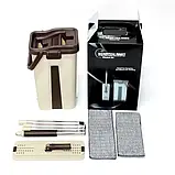 Швабра Ледарка з Великим Відром 10л з Віджимом для Миття Підлог Scratch Cleaning Mop, фото 10