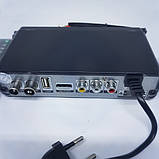 Тюнер DVB-T2 2558 METAL з підтримкою WI-FI адаптера (з екраном), Приставка для перегляду цифрового телебачення (з екраном),, фото 6