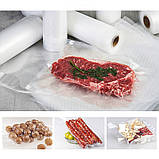 Вакуумні пакети для вакууматора 20см*4м, Пакети для вакуумування продуктів, фото 7