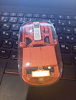 Миша Бездротова Прозора FMouse M133 2.4 ГГц, Безшумна Мишка з Магнітною Кришкою, фото 3