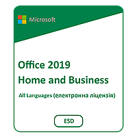 Office Для дому та бізнесу 2019 для 1 ПК (c Windows 10) (ESD — електронна ліцензія) (T5D-03189)