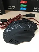 Мишка Геймерська Дротова Оптична з підсвічуванням Gaming Mouse X7, Ігрова Миша з Високим DPI, фото 5