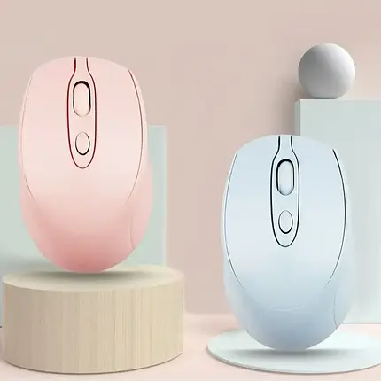 Мишка Бездротова Mouse CM 127, Безшумна Міні Миша для Комп'ютера Ноутбука, фото 1