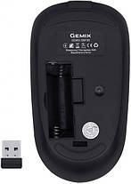 Оптична миша Gemix GM195 Wireless Black USB3.0/2.0/1.1, Миша комп'ютерна, фото 4