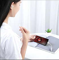 Кабель для навушників S з роз'ємом типу USB Type-C на AUX 3,5, Адаптер для навушників Jack J-002 (білий), фото 3