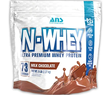 Сироватковий ізолят ANS Performance N-Whey Premium 100% Whey 2270 г (шоколад)