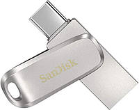 USB флешка SanDisk 512GB Ultra Dual Drive Luxe USB 3.1 + Type-C (SDDDC4-512G-G46)