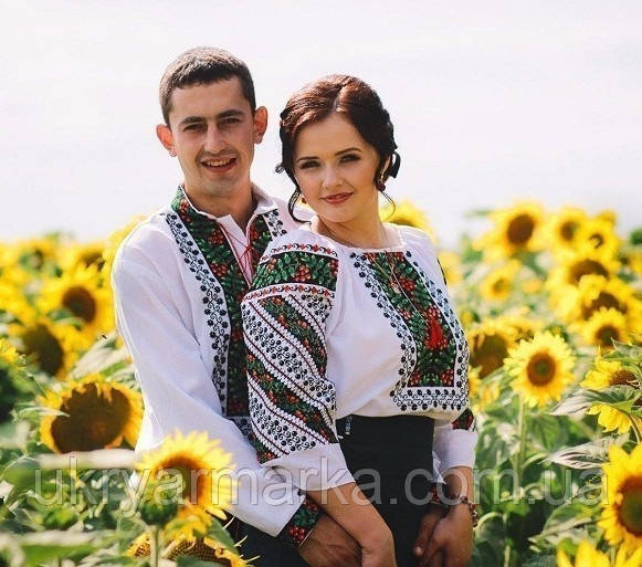 Вишиванки для пари "Червона калина"