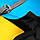 Шлея для собак м'яка WAUDOG Clothes з QR-паспортом, "Colors of freedom", S2, В 46-50 см, C 43-45 см, фото 4