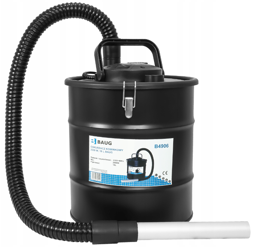 Пилосос для каміна Baug 1500 Вт, 18Л