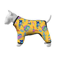 Ветровка для собак WAUDOG Clothes, рисунок "Рик и Морти 3", S30, В 57-59 см, С 44-46 см