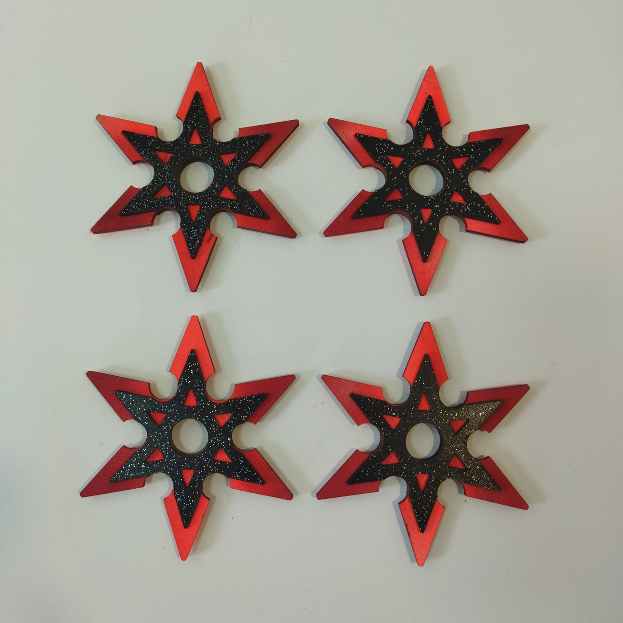 Kunai Дерев'яний набір Наруто Сюрикені дерев'яні іграшкові 4 шт. Зброя ніндзя, фото 1