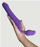 Безремінний страпон Adrien Lastic Queens L, регульований вигин, діаметр 3,8 см 777Store.com.ua, фото 6