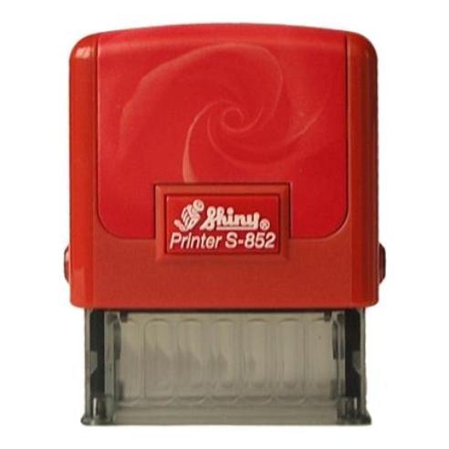 Оснастка для штампа 38x14 мм червона, Shiny printer S-852