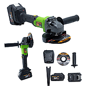 Професійна акумуляторна болгарка з плавним пуском Procraft PGA20 2АКБ - 20V 4Ah УШМ Прокрафт